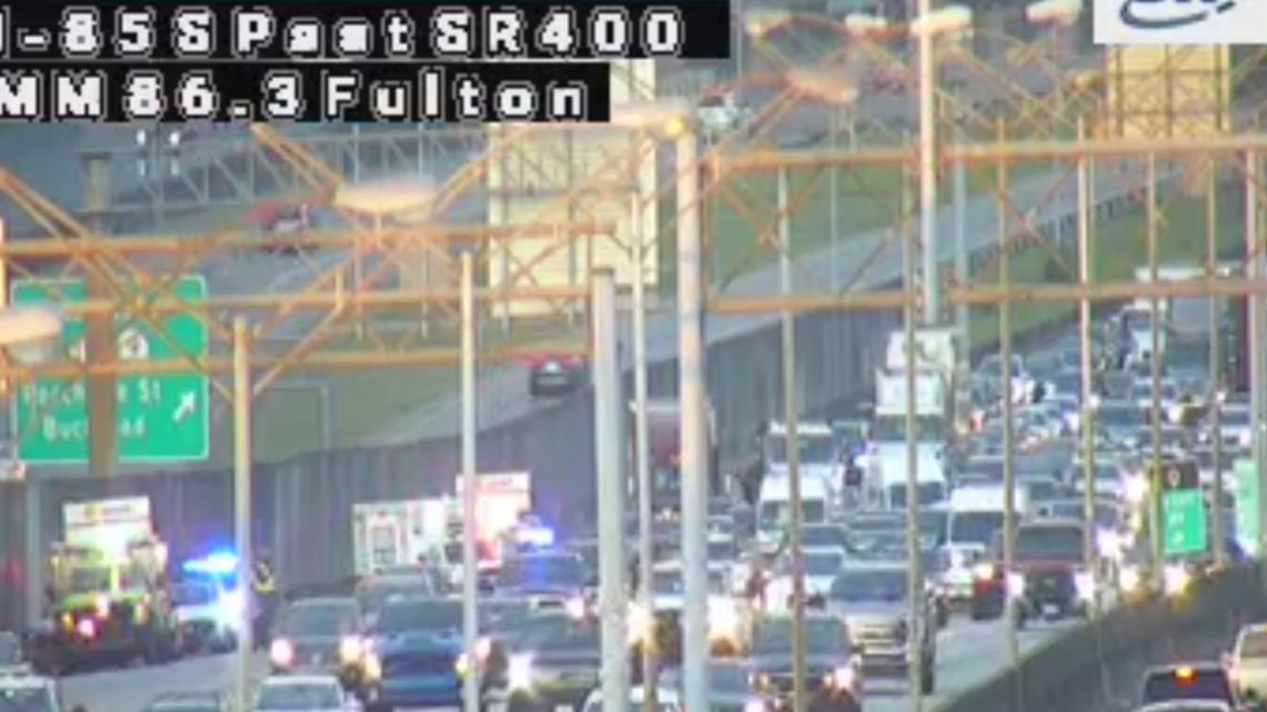 I 85 traffic crash past midtown Atlanta | 11alive.com