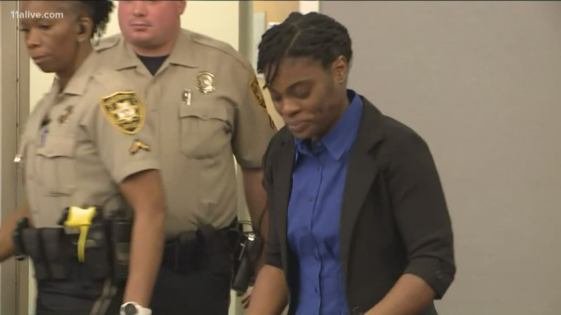 Tiffany Moss was sentenced to death for starving her 10-year-old stepdaughter and burning her body in a trashcan.
