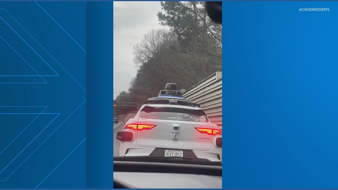 Viral Waymo video sparks questions about self-driving cars on Georgia interstates