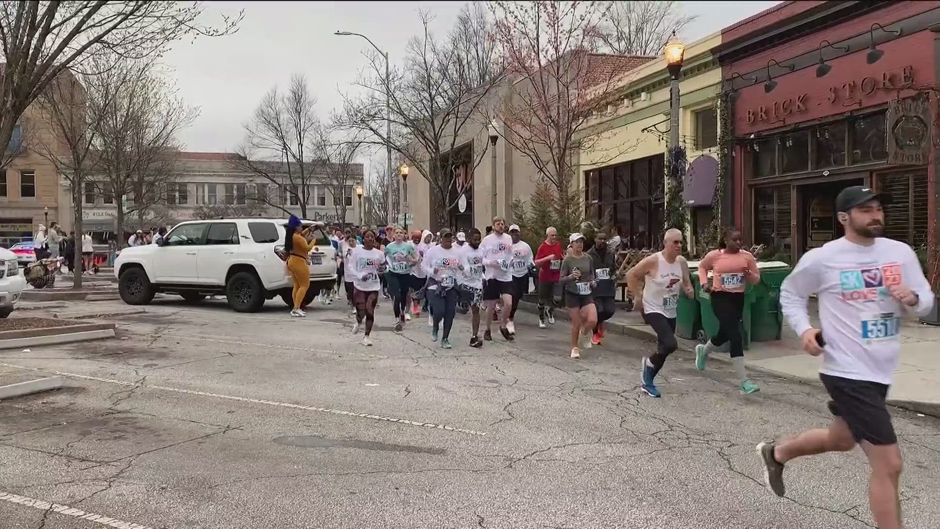 The DeKalb County District Attorney Sherry Boston is hosting the run on Saturday to give back to survivors.