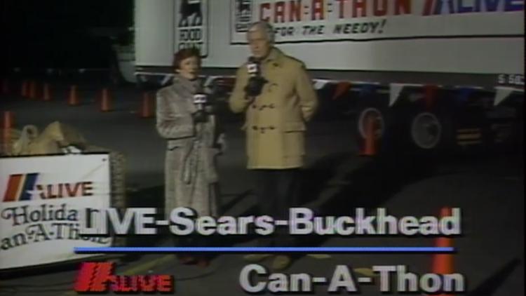 Photo gallery: A look back at the 11Alive Holiday Can-A-Thon, celebrating 40 years