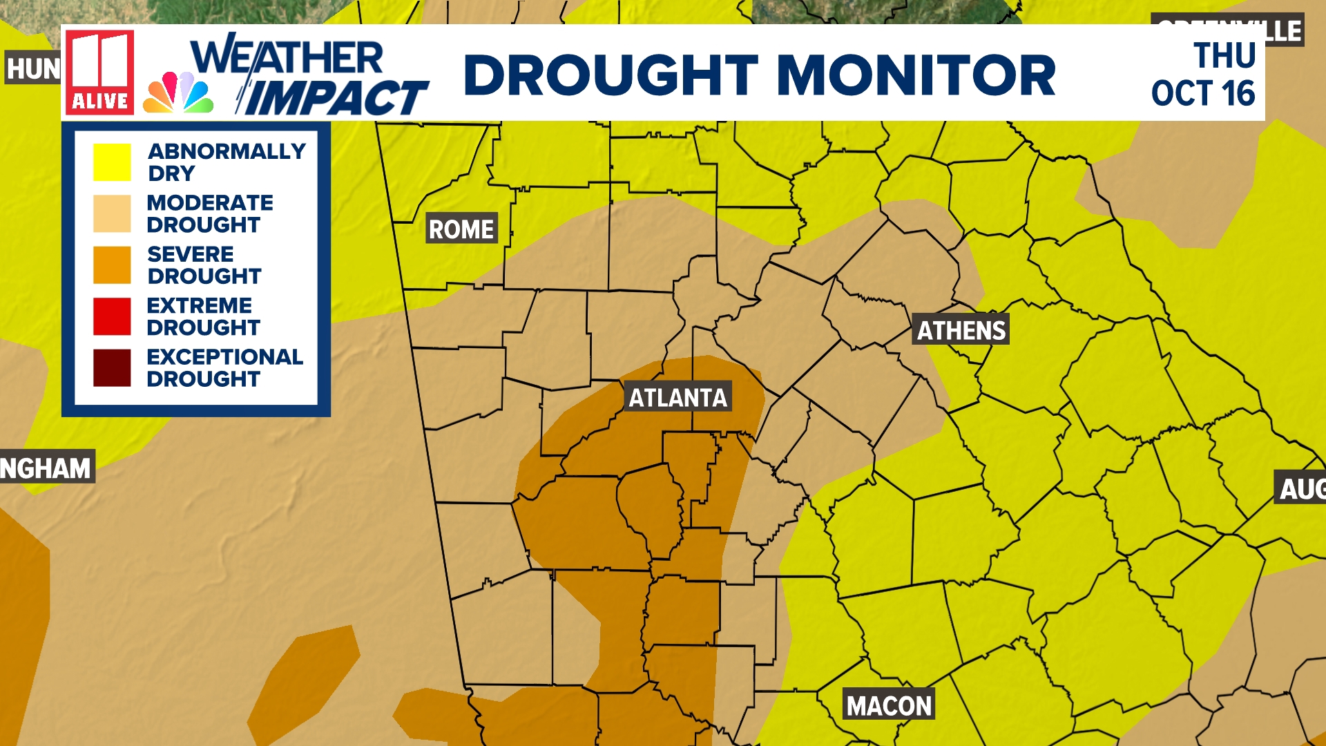 Ongoing drought impacts Georgia's fall foliage | 11alive.com