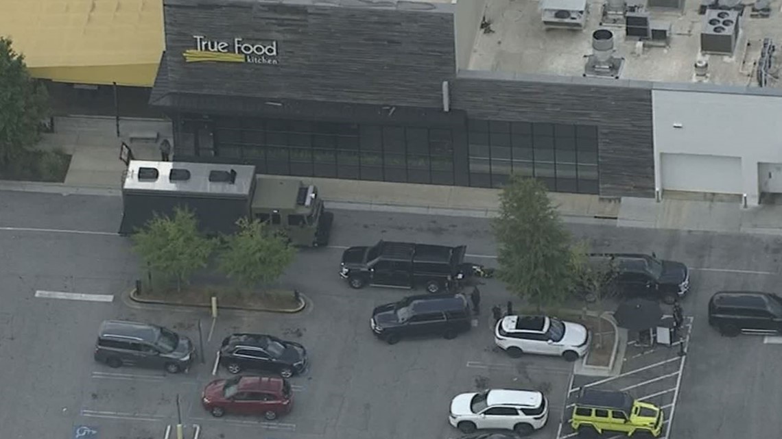 APD bomb squad at Lenox Square Mall parking lot - Vimarsana News