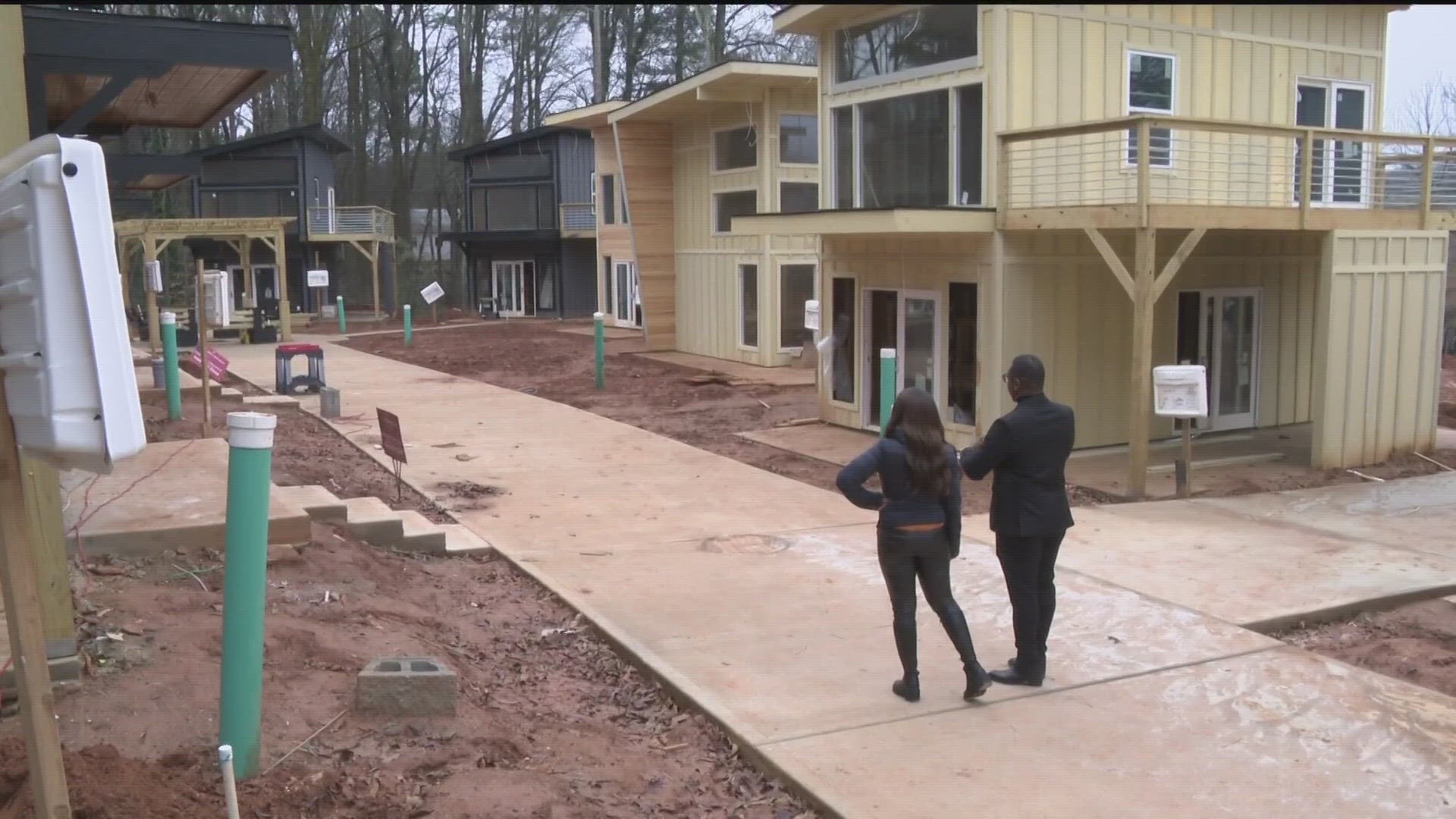 Fulton County is currently working with the City of College Park for a tiny homes pilot program. Commissioners already approved $1 million to put toward the program.