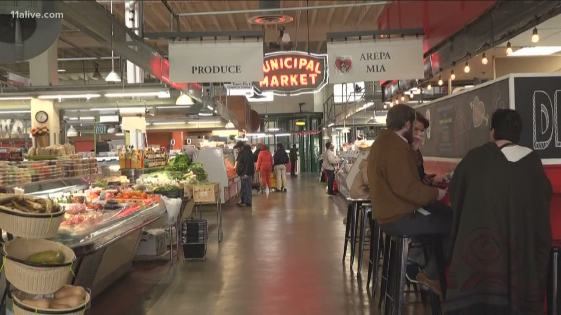 Here is a look at the Municipal Market.