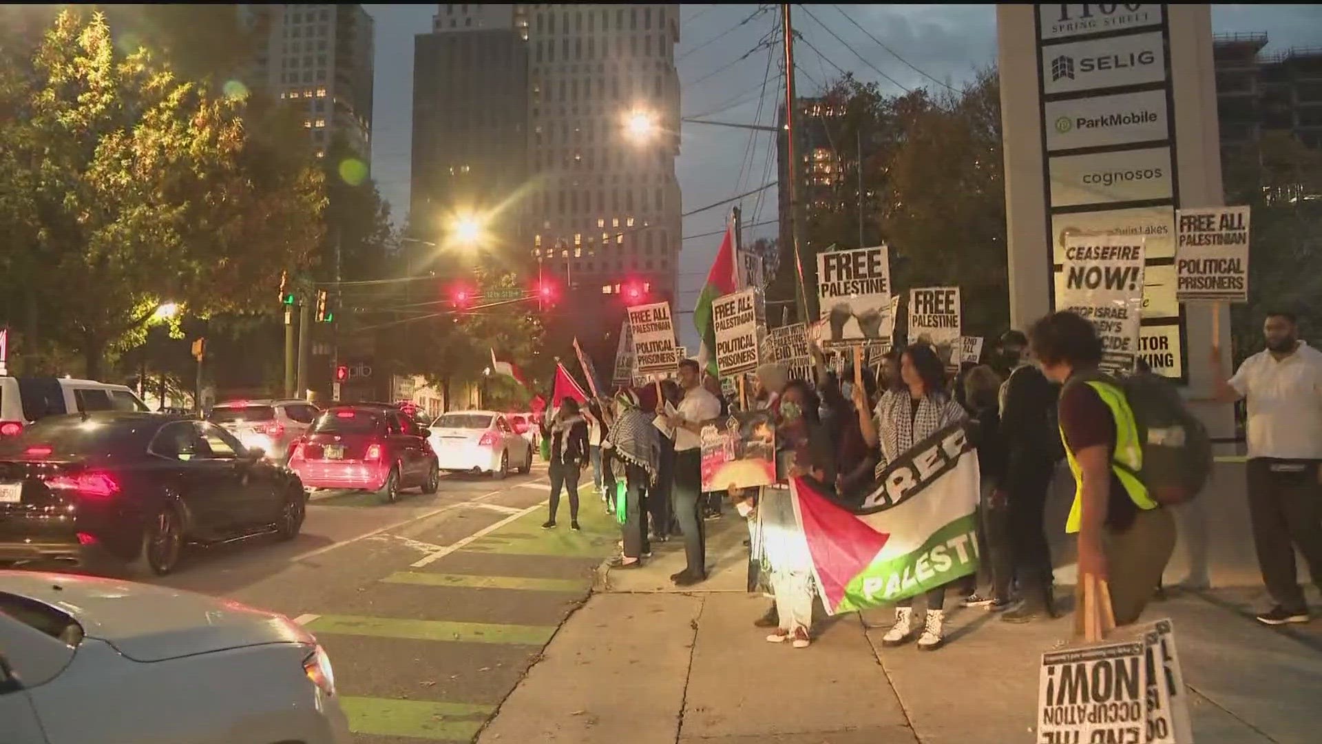 People near and far are calling for the Israel-Hamas conflict to end.