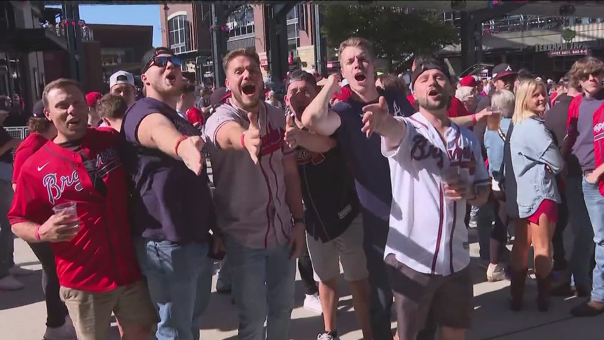 Braves fans ready for Game 2 vs. Phillies | 11alive.com