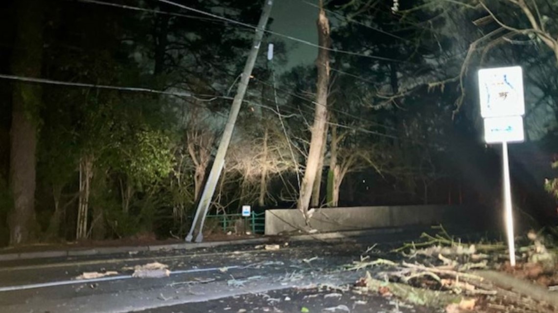 Collier Hills Atlanta power outage after tree falls | 11alive.com