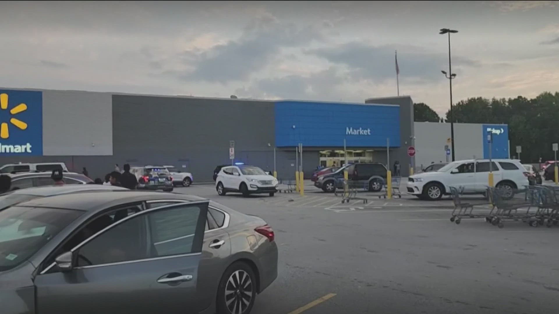 Authorities said the shooting happened at 4166 Jimmy Lee Smith Parkway, which is a Walmart Supercenter located in Hiram.