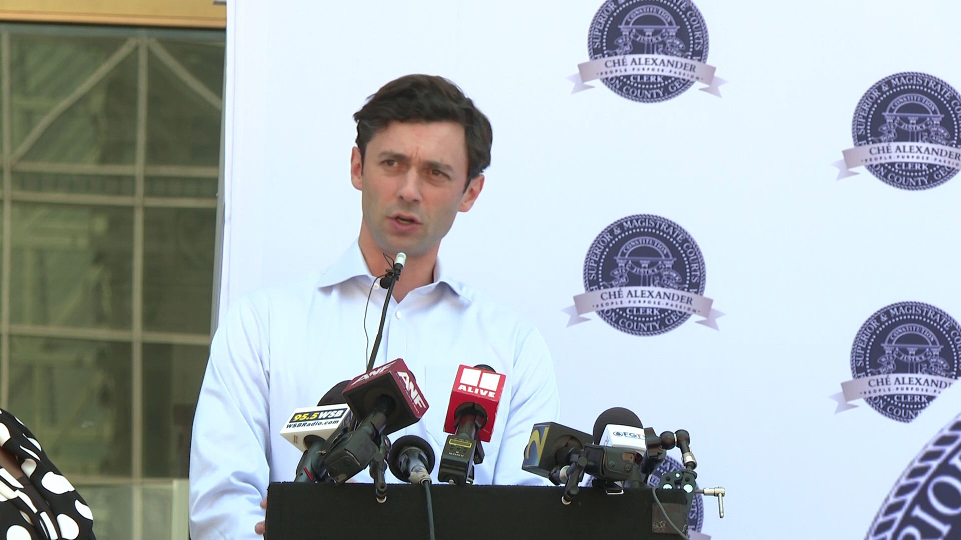 Sen. Ossoff held a news conference on Tuesday and addressed the issues in a letter to Inspector General Tammy Hull.