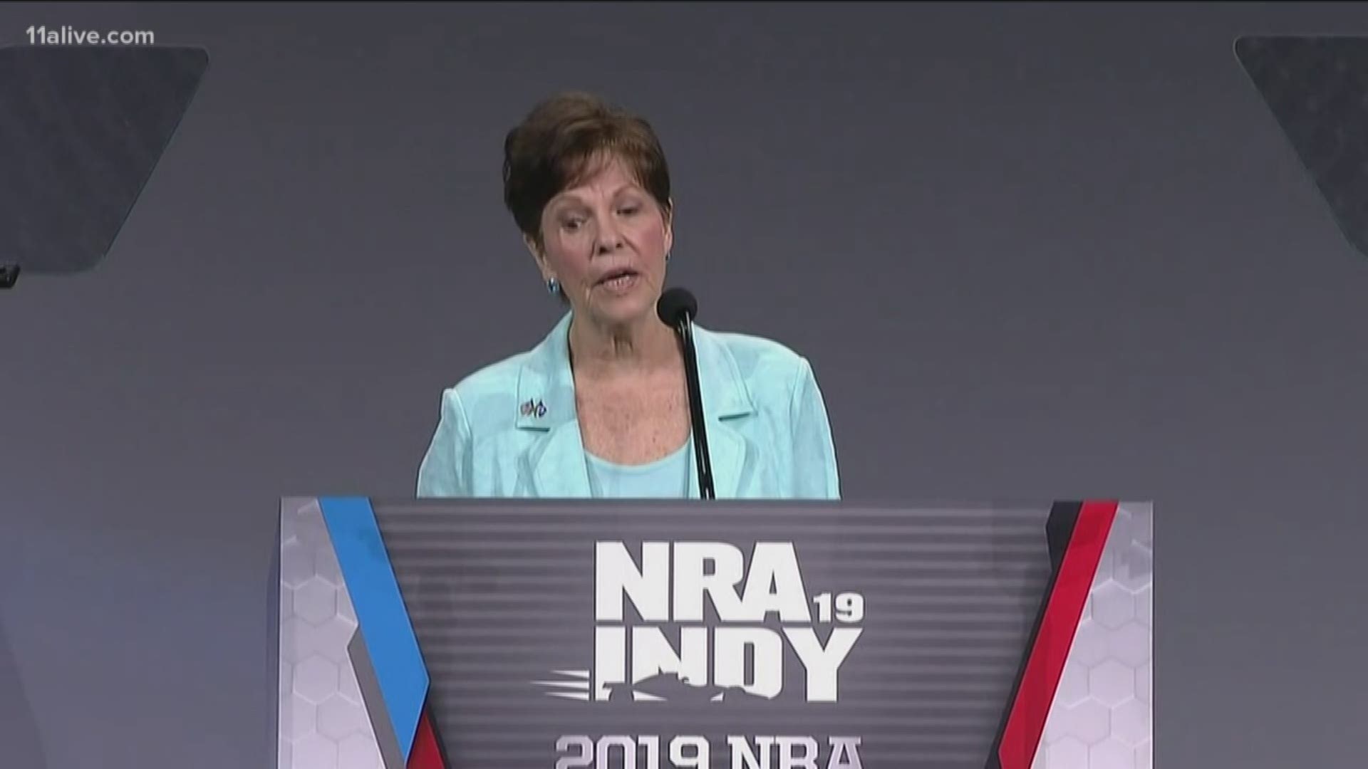Carolyn Meadows was named the new president of the National Rifle Association on Monday.