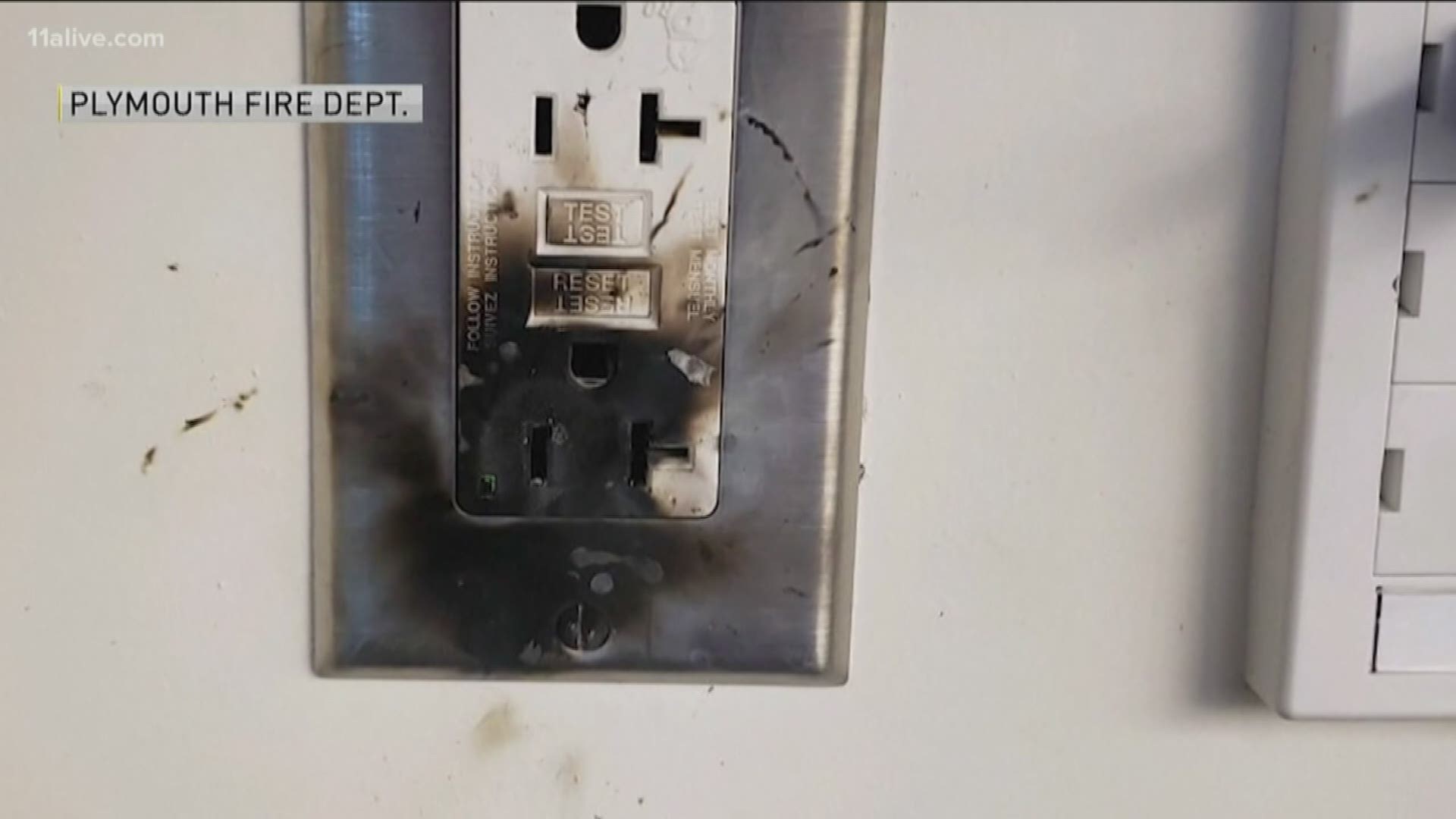 The new challenge, which involves sliding a penny between a phone charger and an outlet, went viral in Massachusetts and has caused scorched outlets and a fire.