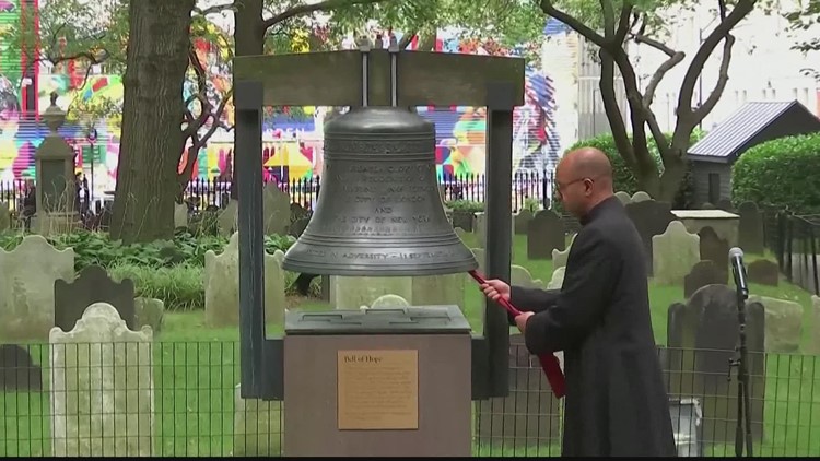 The Bell of Hope rings out on 21-year anniversary of 9/11