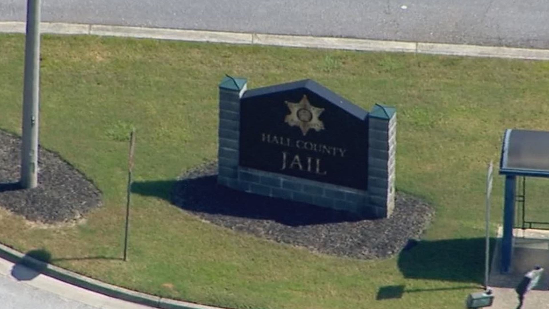 11Alive captured aerials of the Hall County Jail in Georgia.