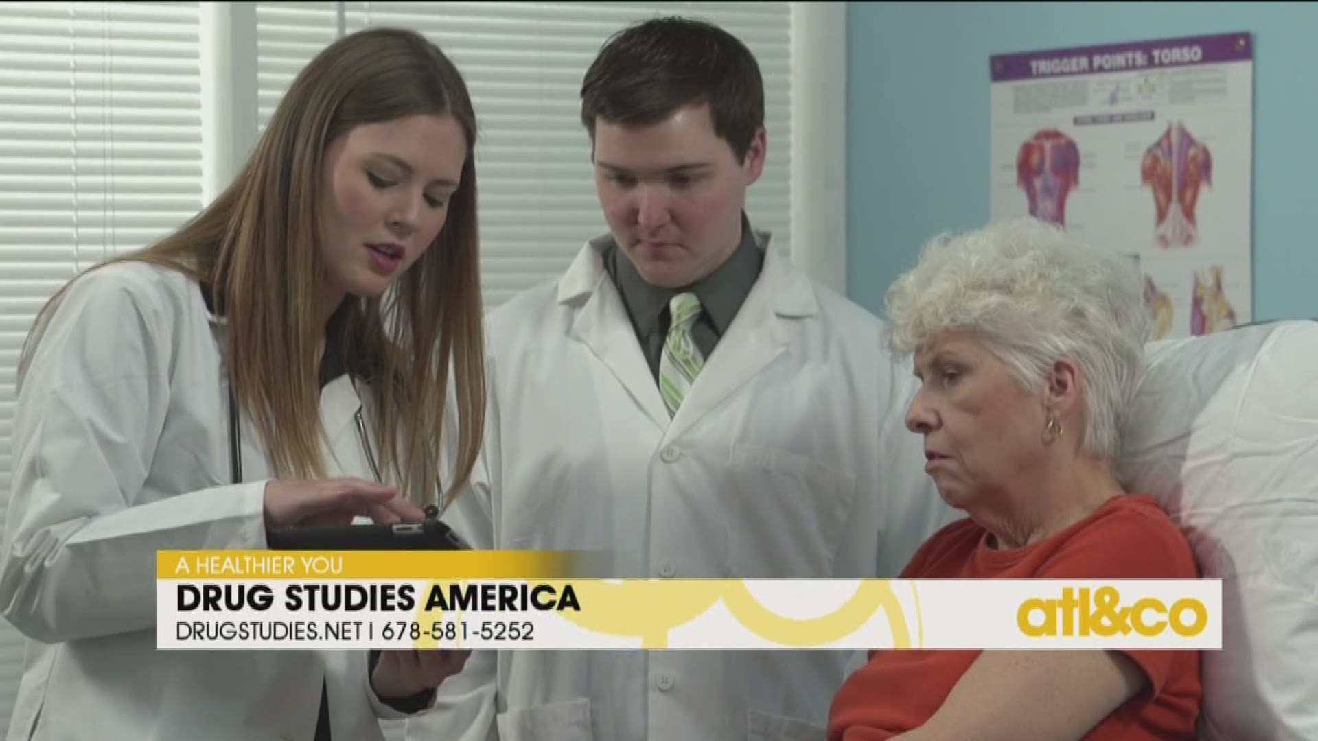Drug Studies America talks clinical trials on 'Atlanta & Company'