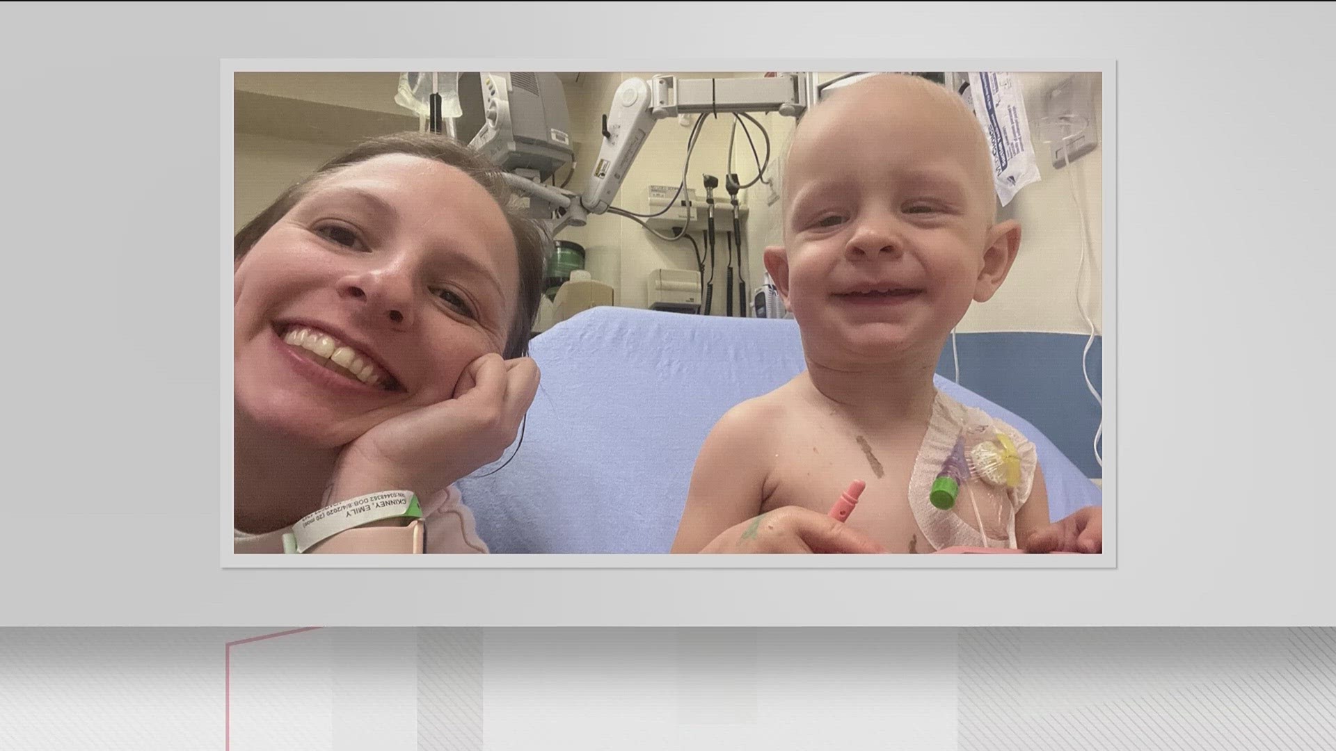 Emily Kate Mckinnie was just 16 months old when she was diagnosed with Neuroblastoma.