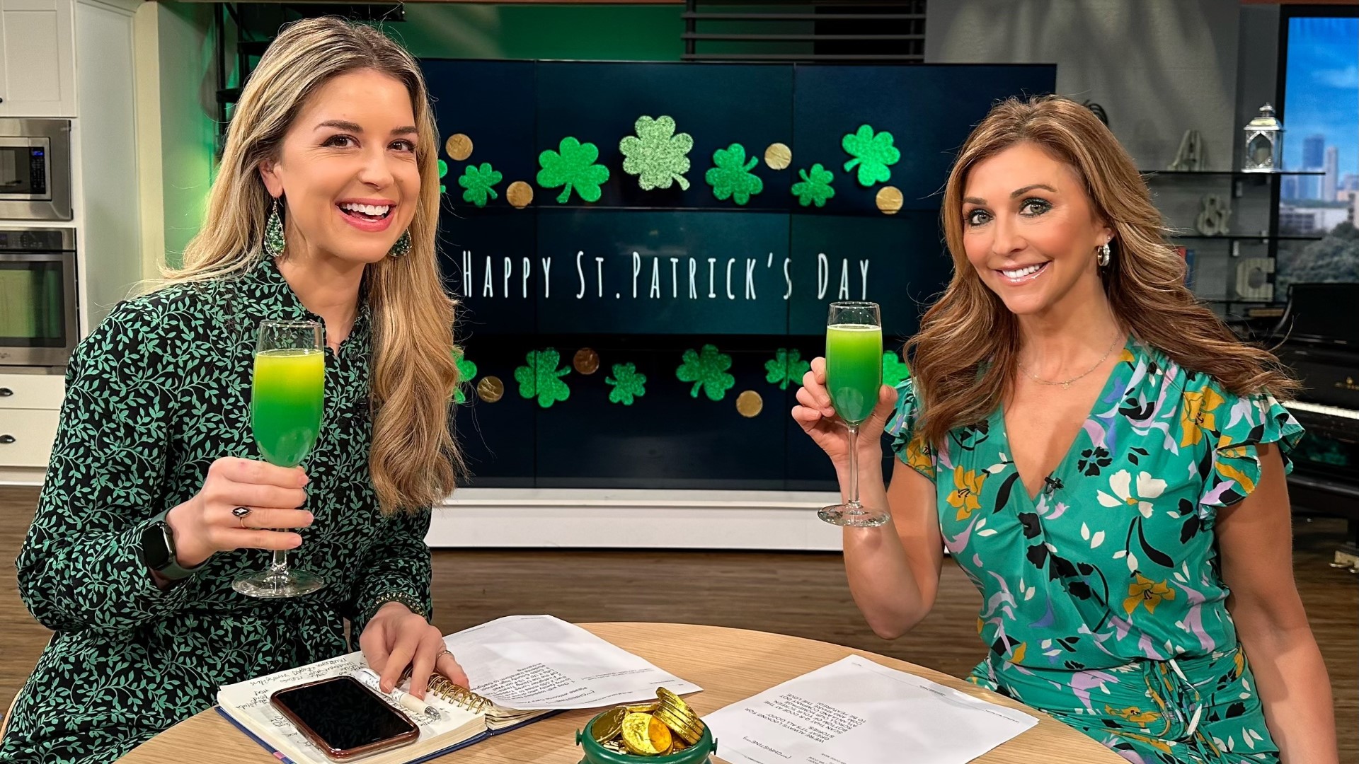 Atlanta & Company kicks off their St. Paddy's Day show with heartwarming stories and sweet sips.