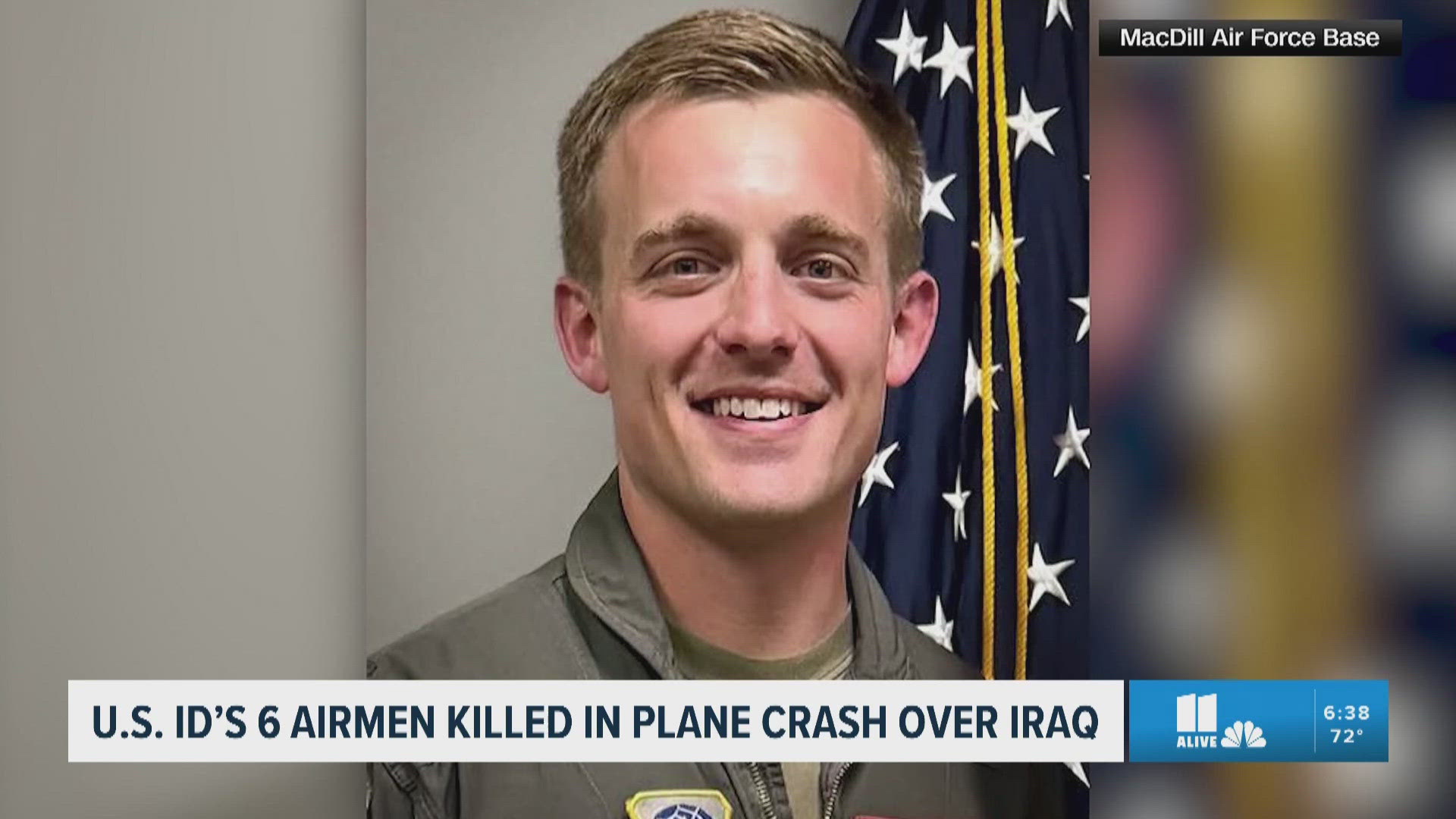 6 US servicemembers killed in plane crash over Iraq identified ...