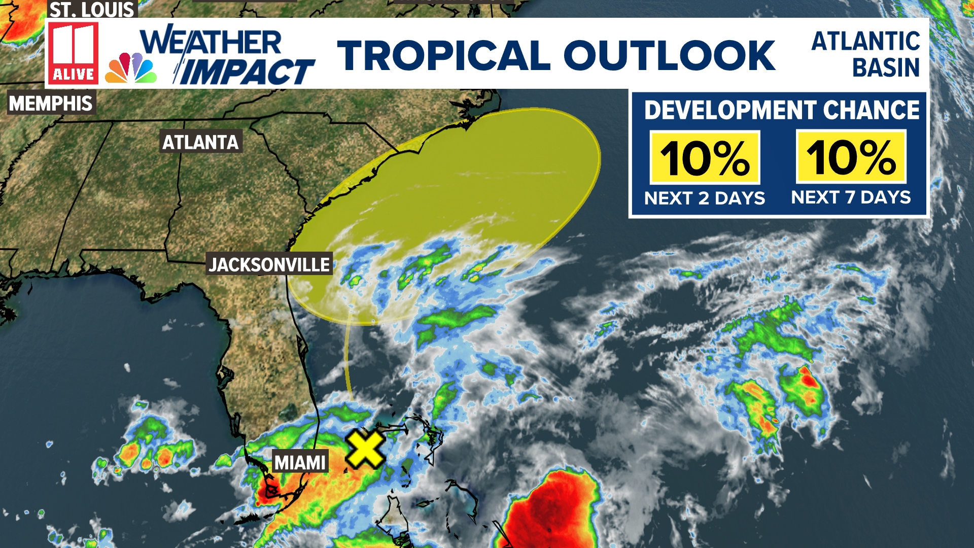 Will a tropical system form off the Georgia coast this week? | 11alive.com