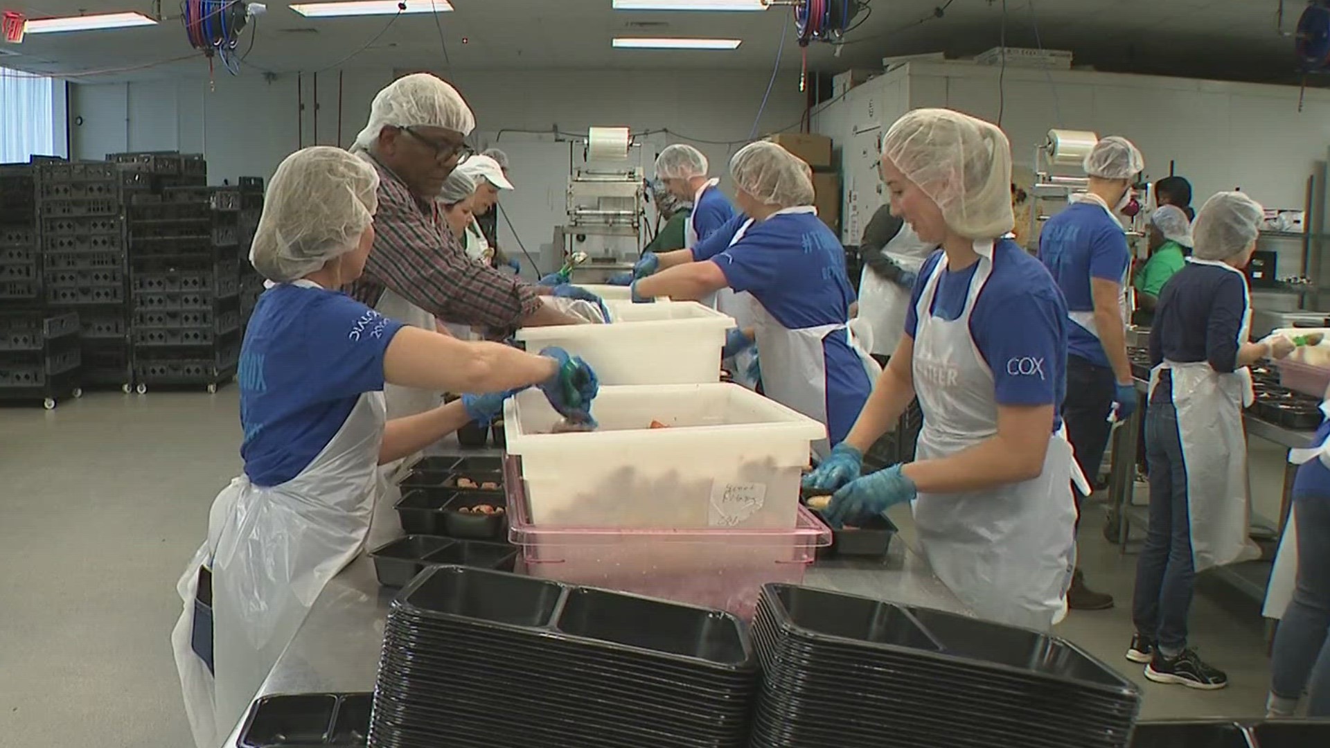 Open Hands has been preparing the meals for over 35 years.