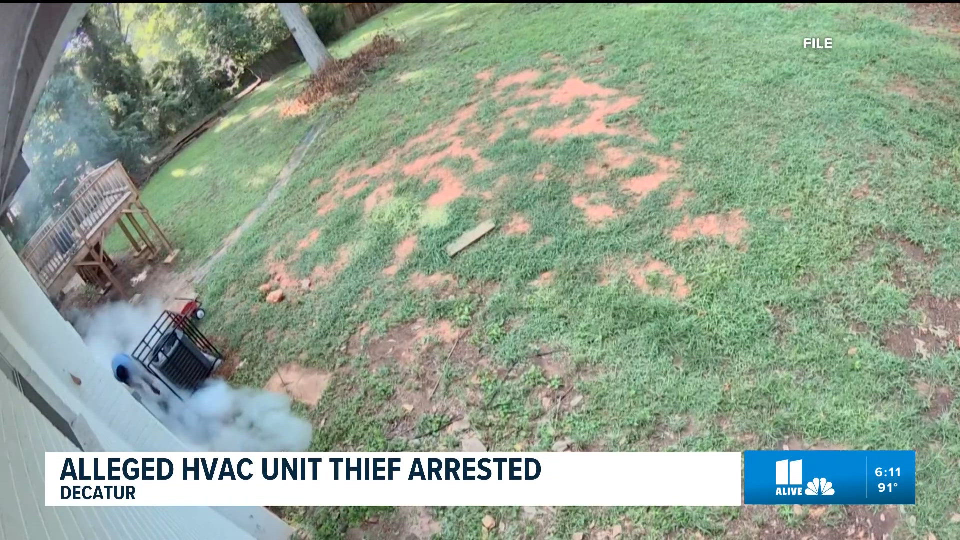 Police make arrest after man accused of stealing HVAC | 11alive.com