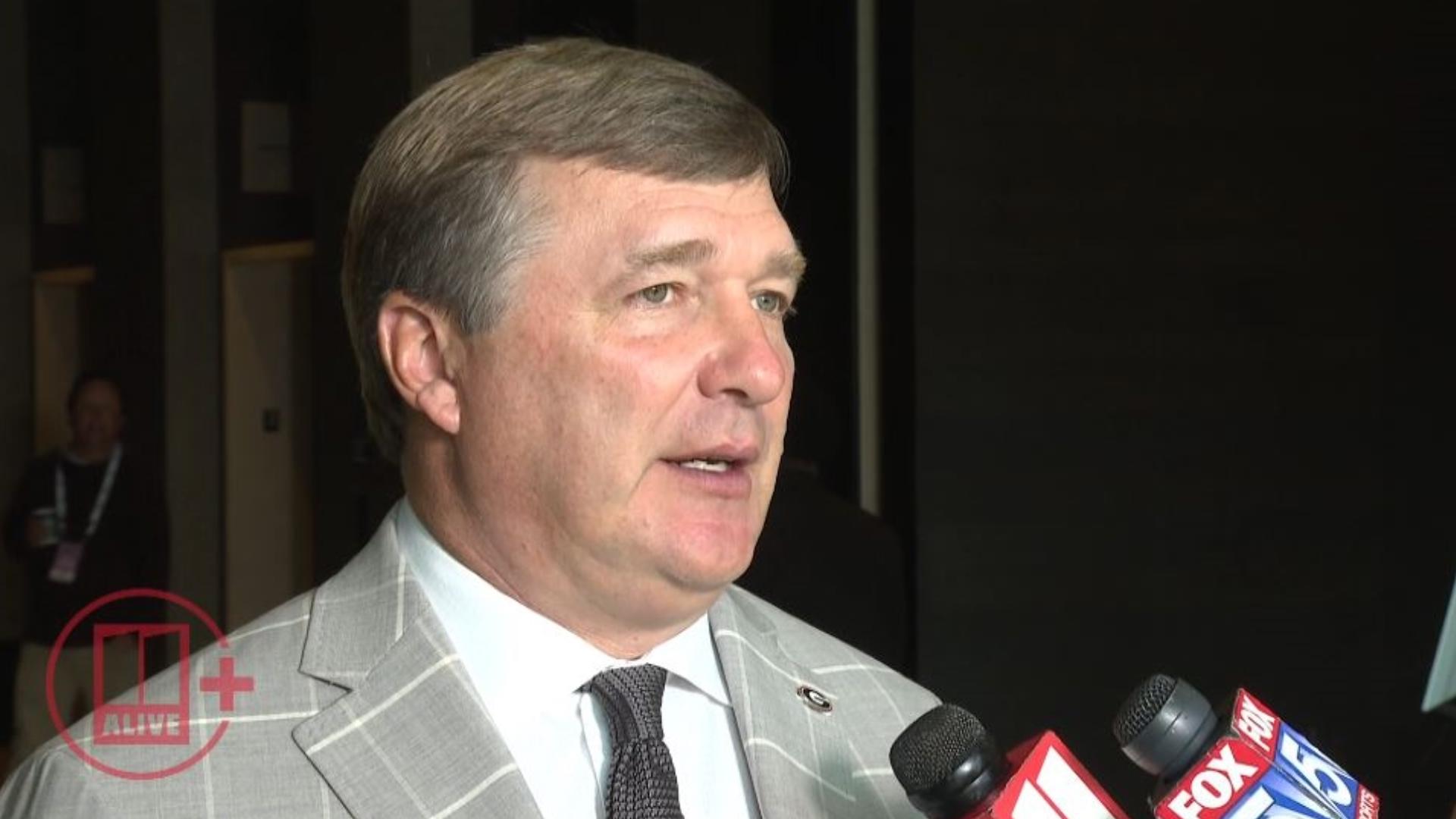 11Alive caught up with several UGA players and Smart during SEC Media Days in Dallas.