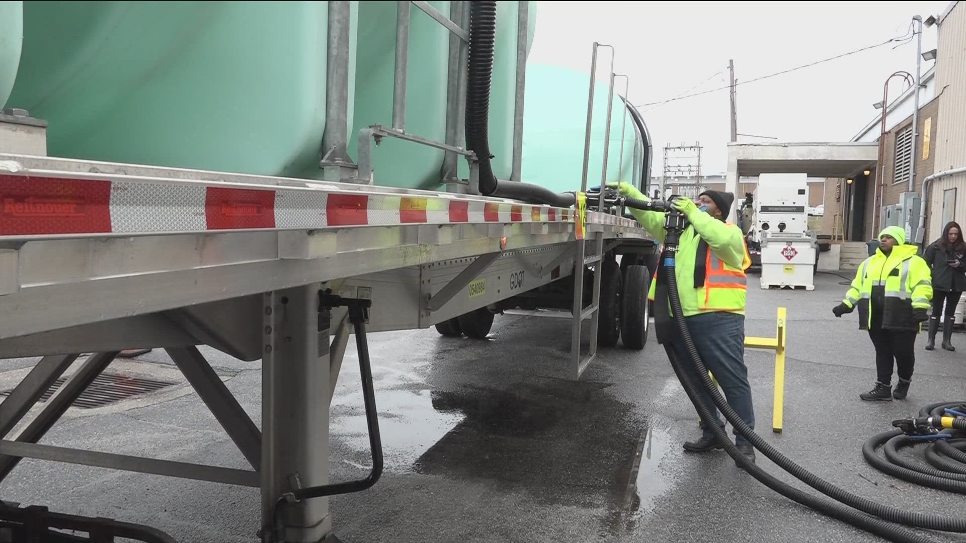 Brine and road sensors are now important tools in preparing for winter storms.