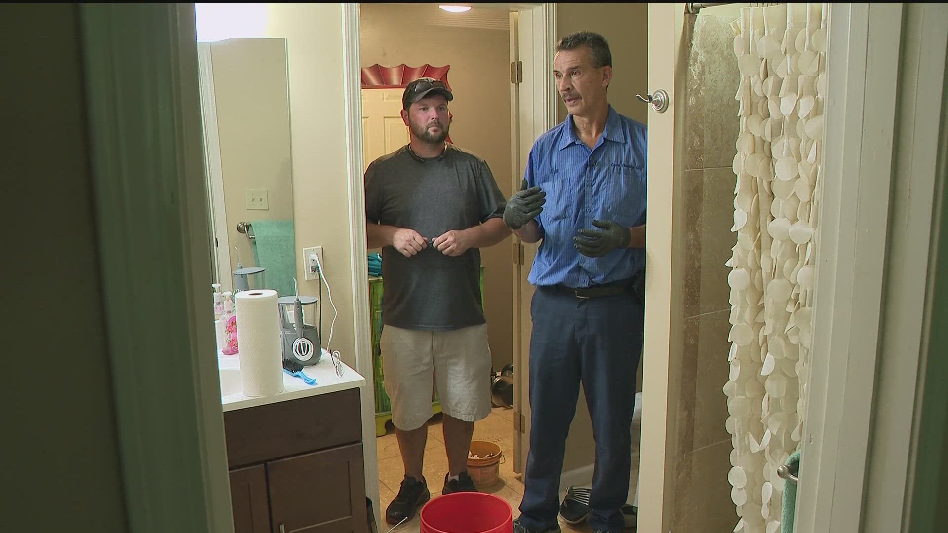 Master Plumber Scott Carter was out on the job with his co-worker Ryan Frazier when his heart stopped.