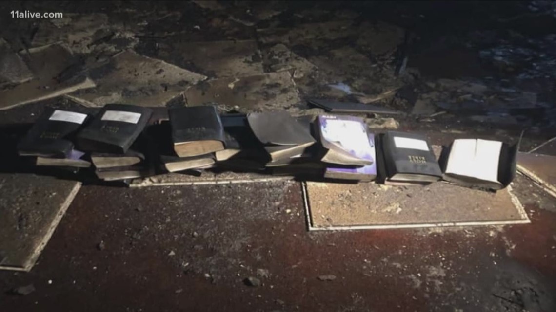 Bibles survive massive fire in West Virginia church 'Though odds were