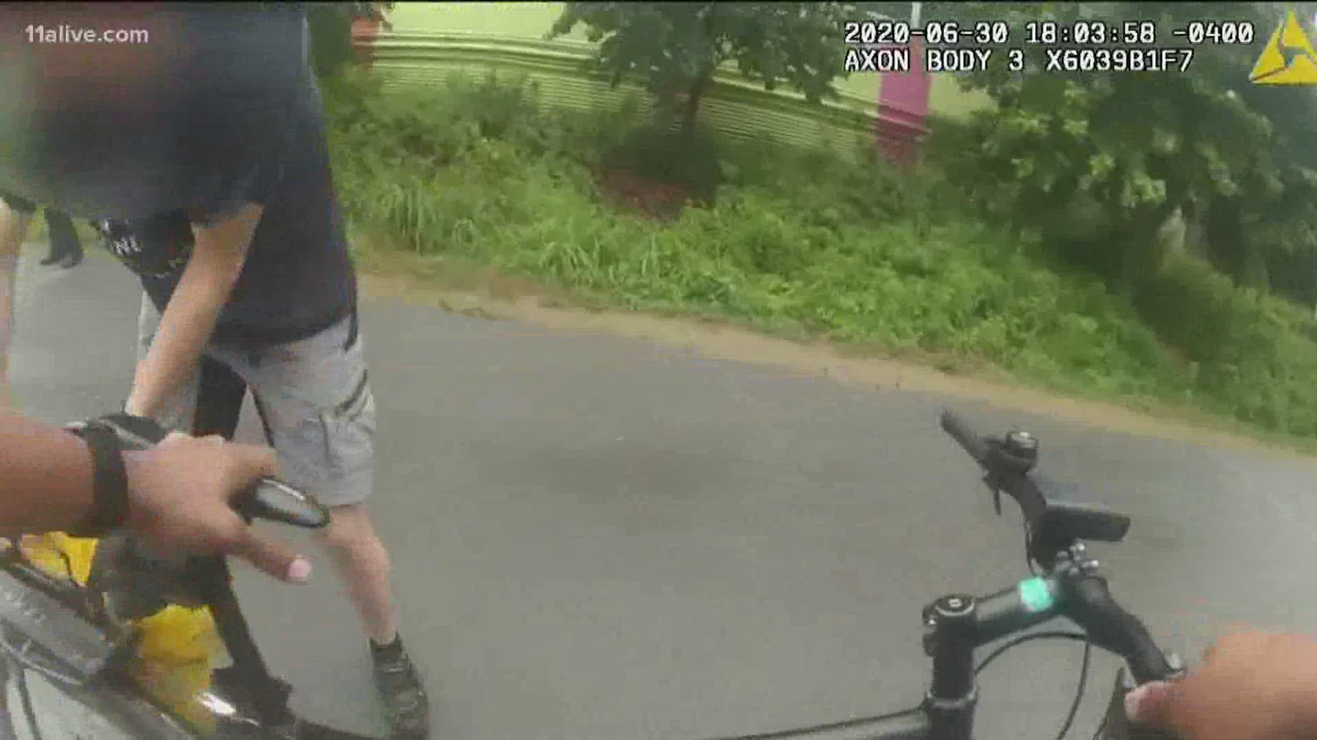 Atlanta Police released bodycam video of the encounter.
