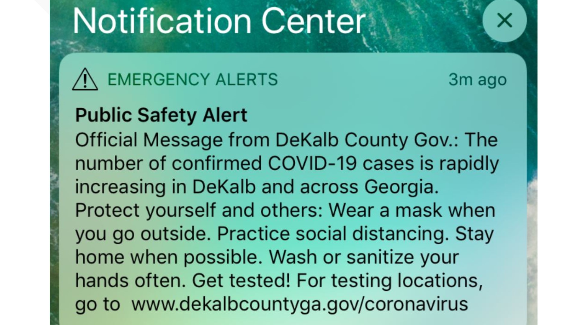 Rapid increase in coronavirus cases DeKalb alert