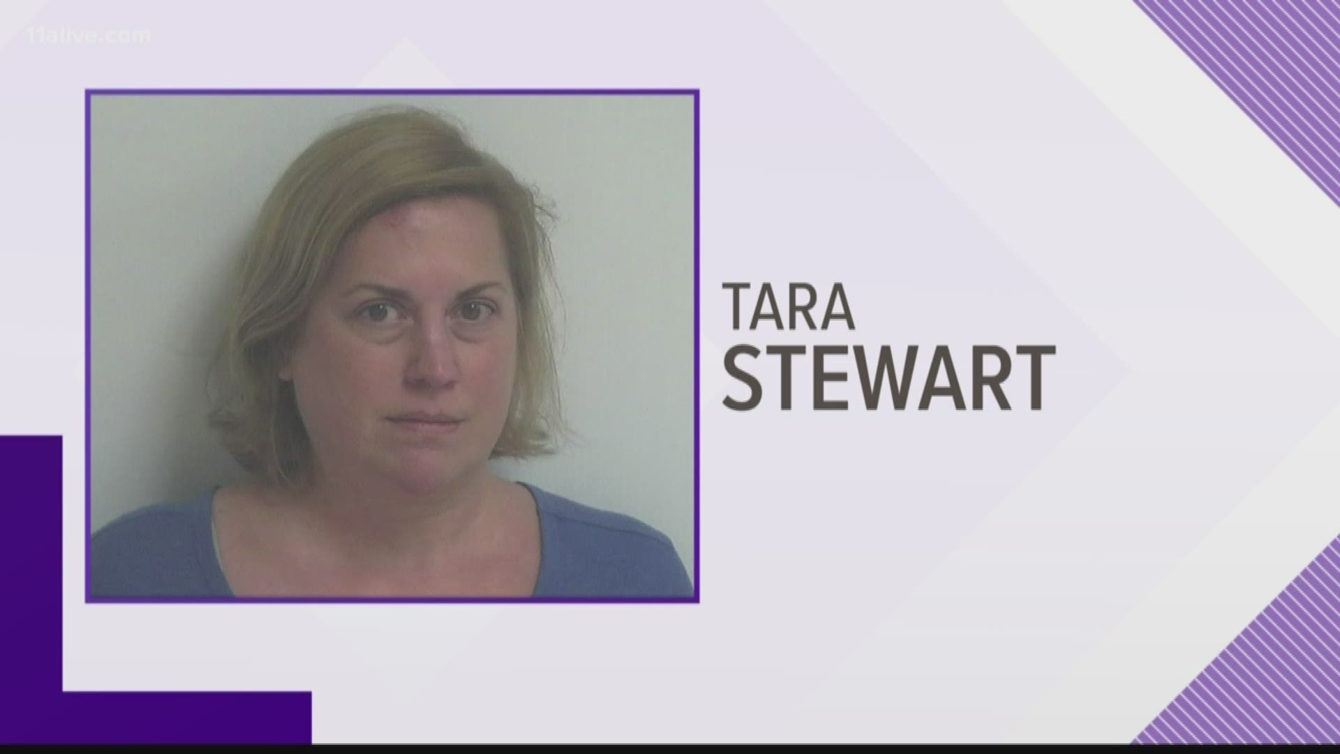 Tara Stewart was investigated by the Walton County Sheriff's Office and later resigned following a public drunkenness arrest in front of the school.