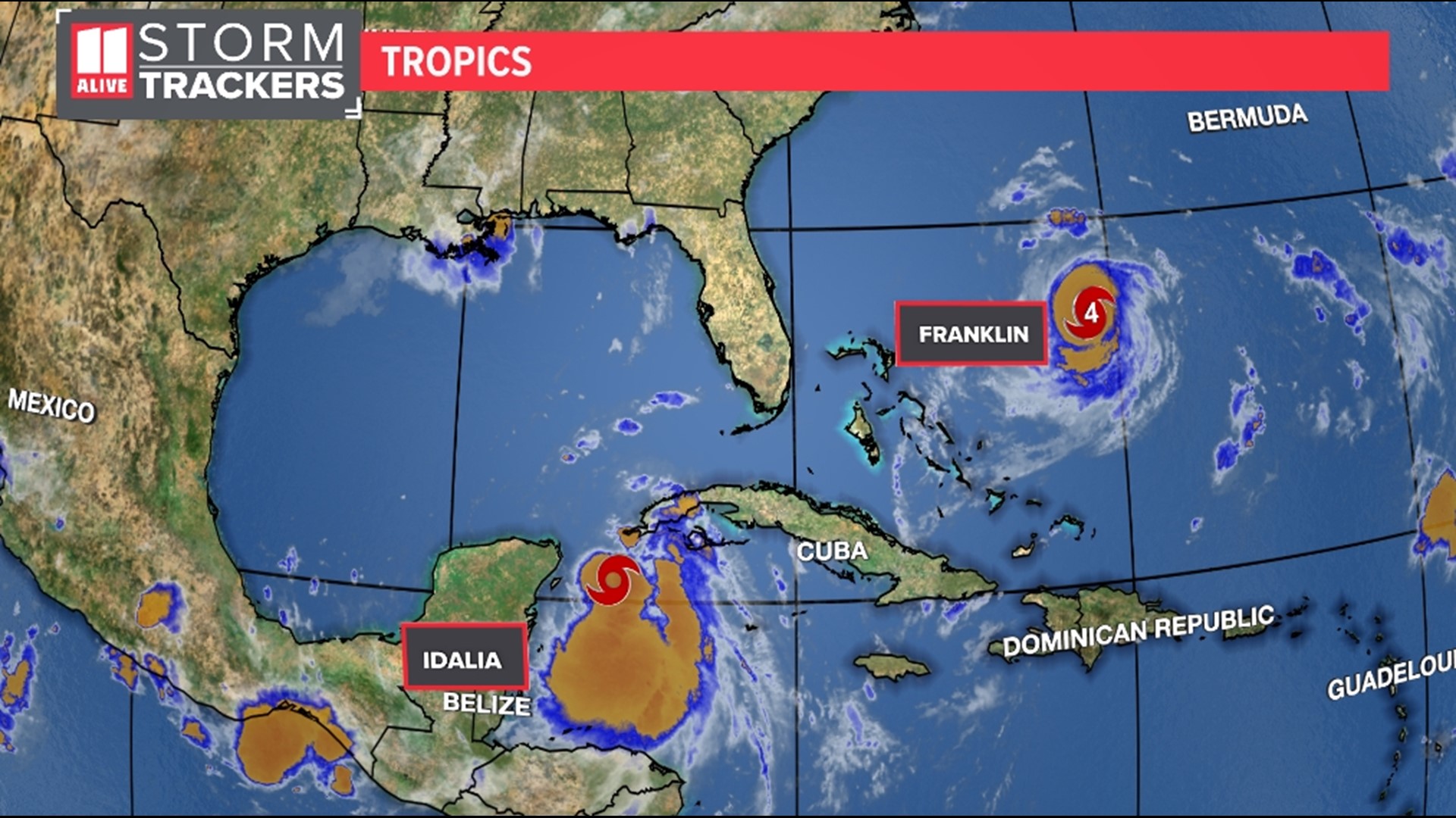 Idalia could become a major category 3 hurricane