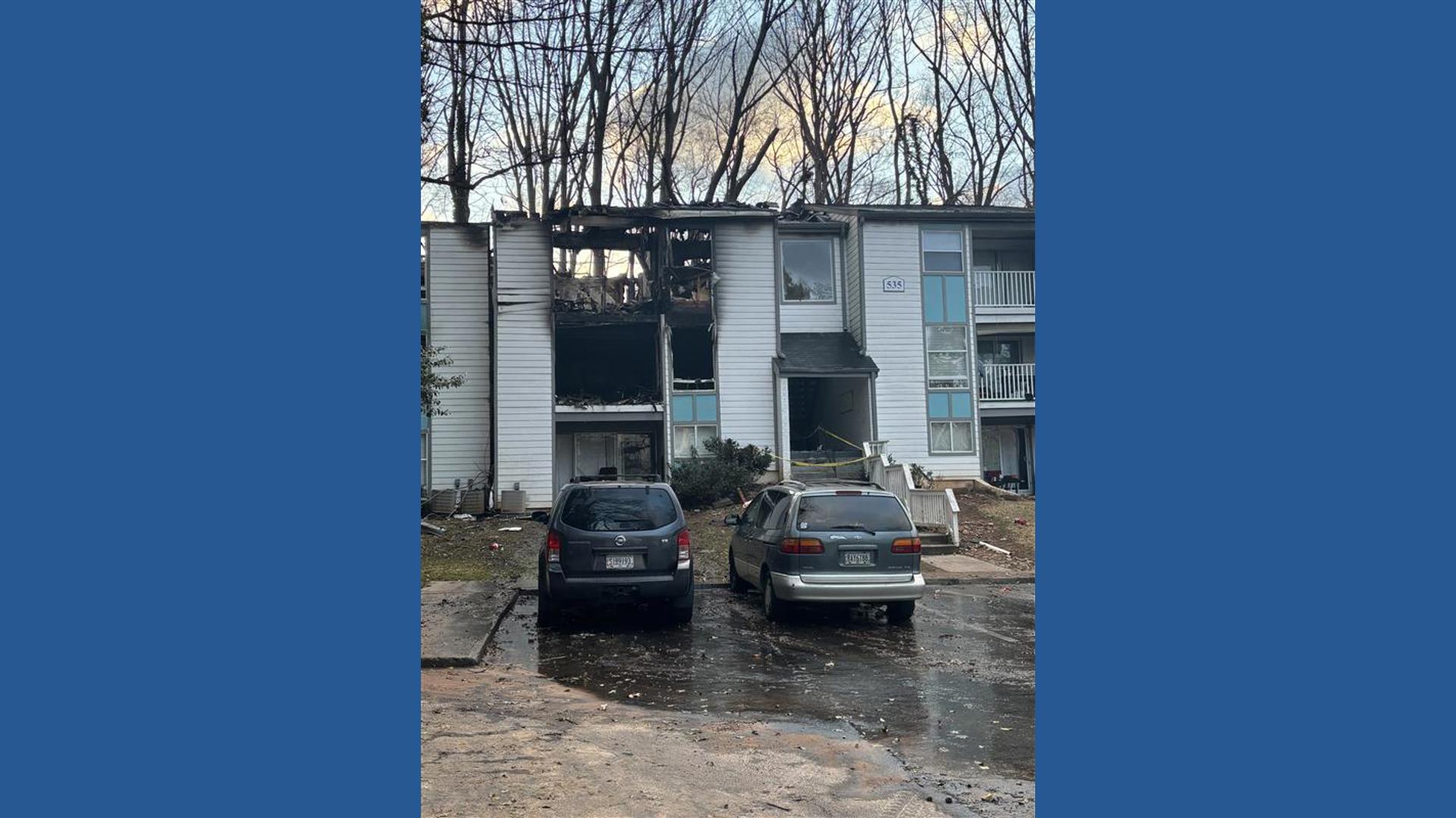 Crews battle flames at same complex in Cobb County where prior fire ...