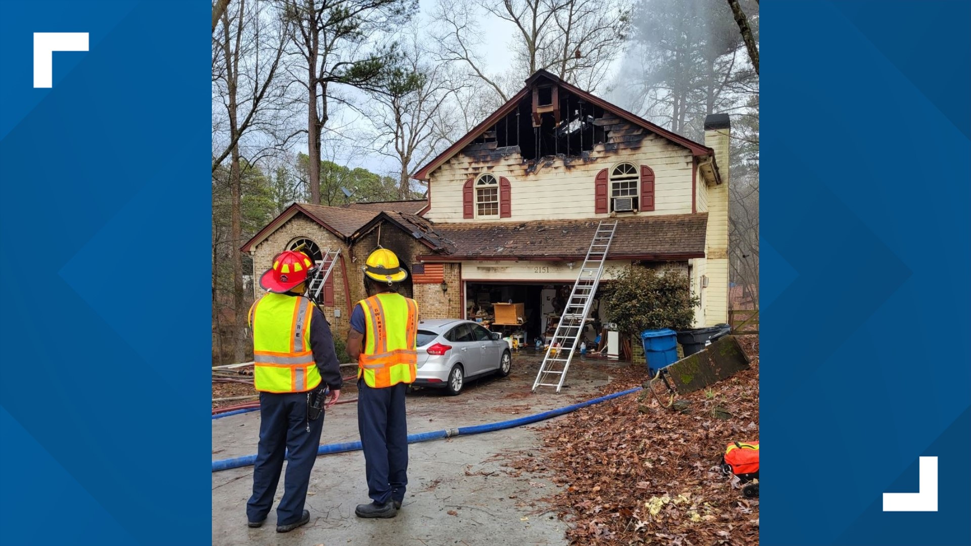 Homeowner, dog helped from burning County home on NYE