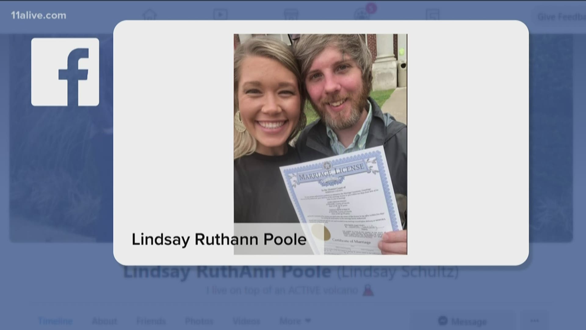 The couple was supposed to be married in April but canceled and put their wedding on Facebook Live amid social distancing concerns.
