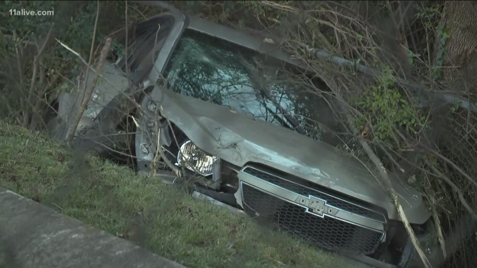 Driver in serious condition after shooting on major Atlanta highway