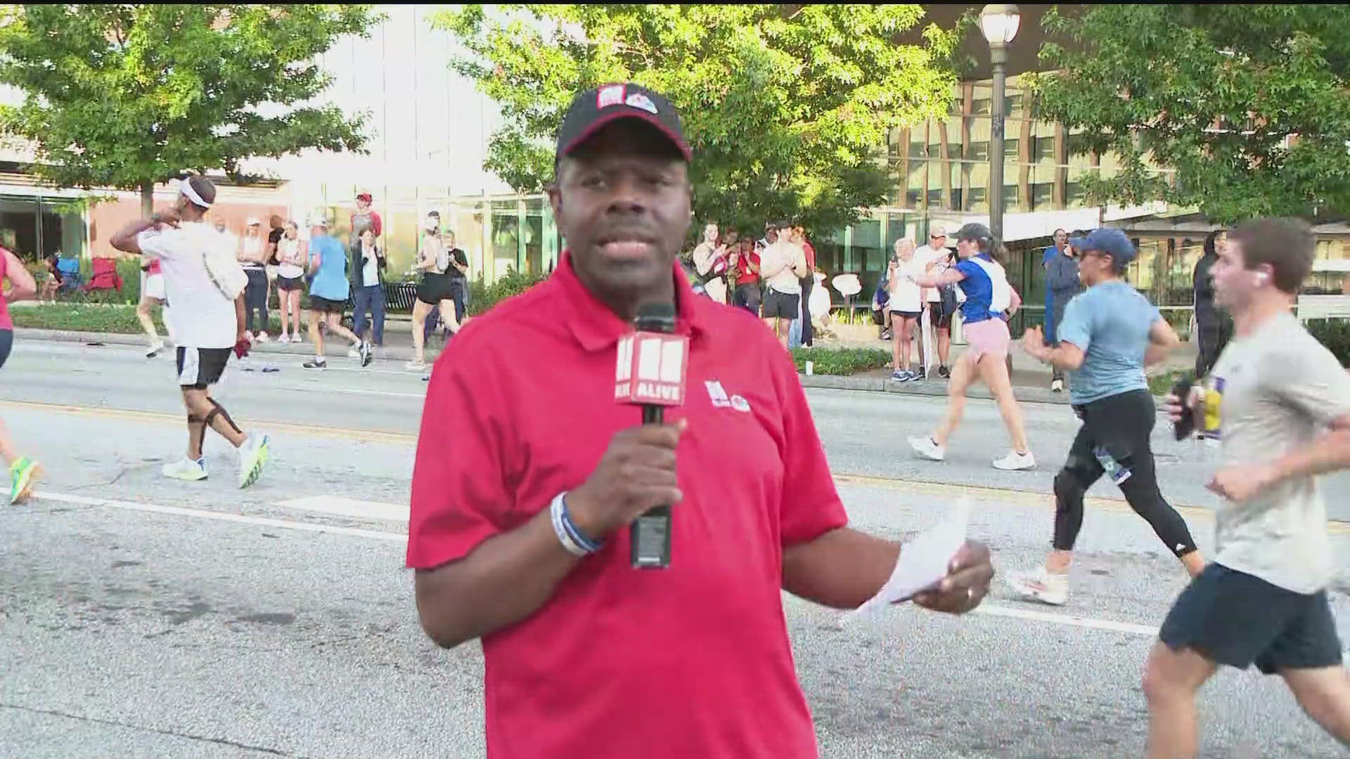 The 56th running of the AJC Peachtree Road Race was held Friday.