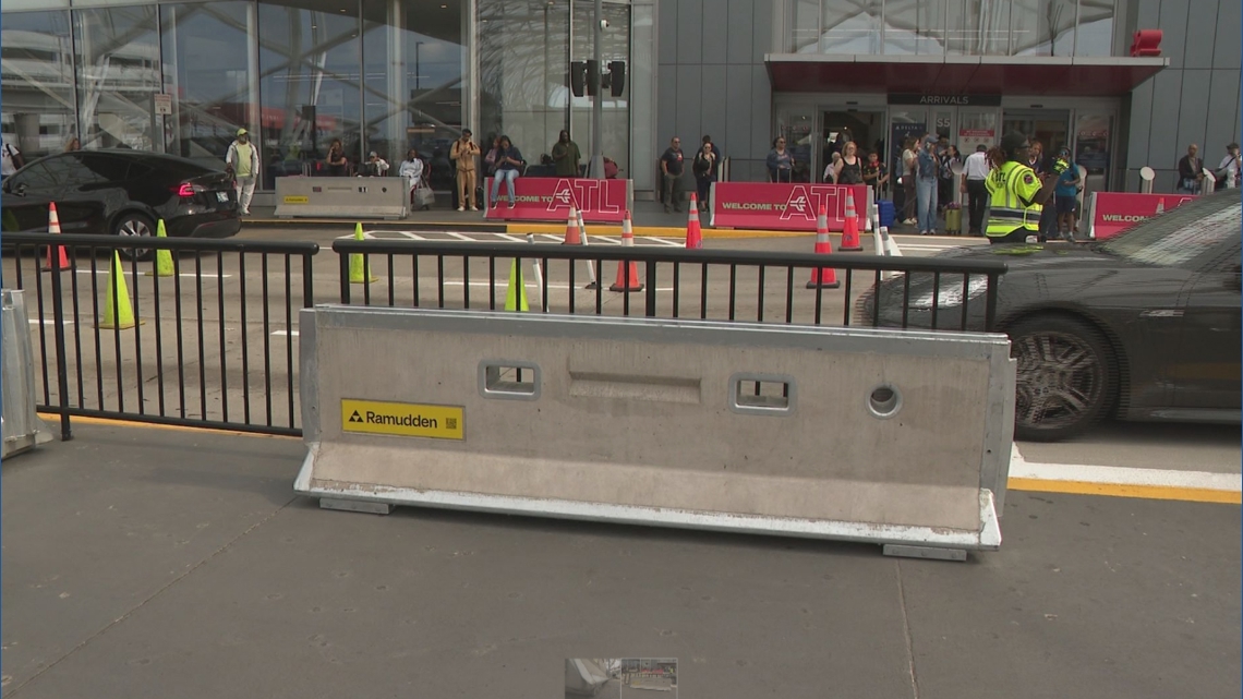Hartsfield-Jackson enhances security with new barriers ahead of summer rush, World Cup