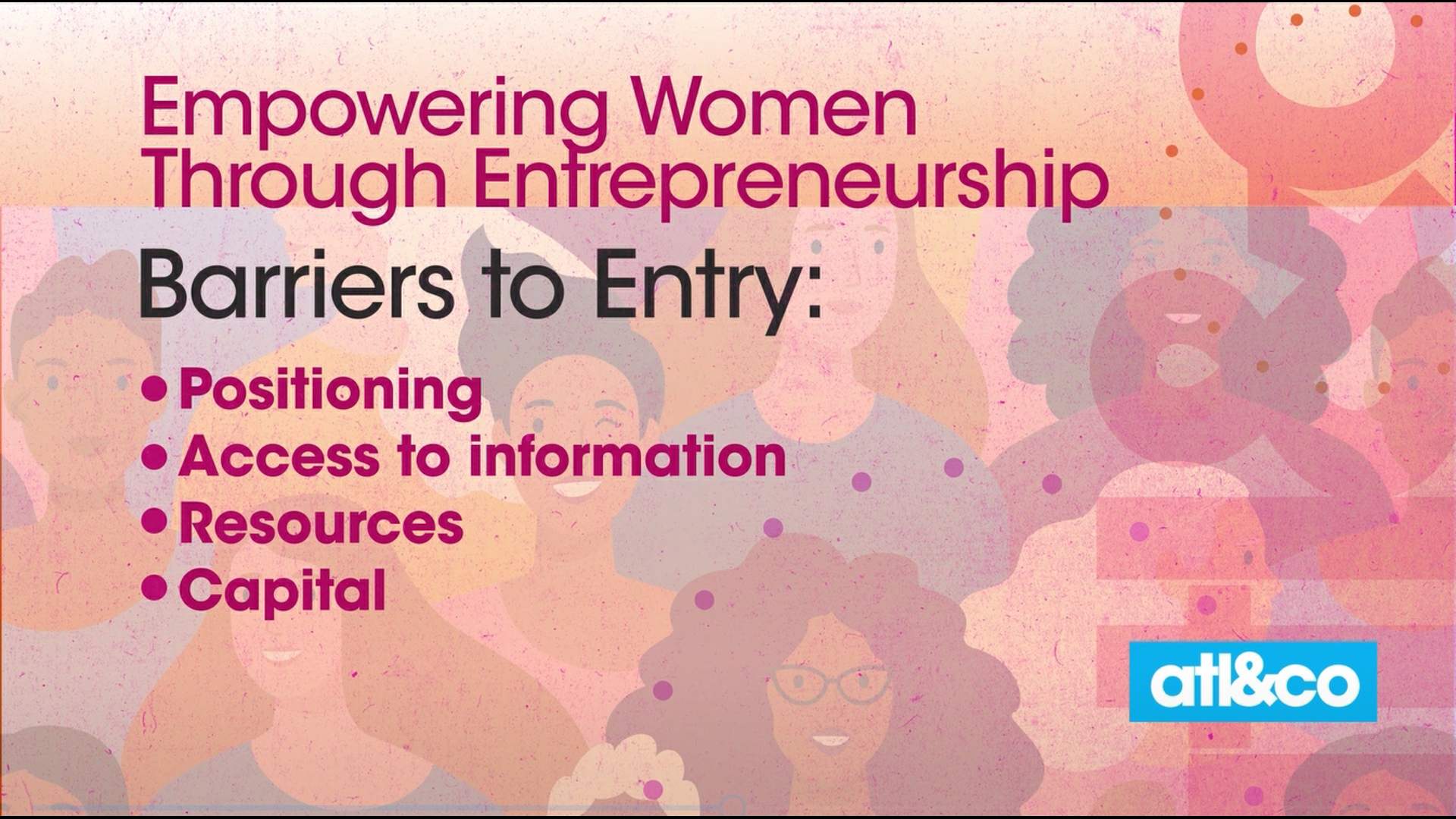 Learn more about female-owned businesses in Atlanta with insight from the Women's Entrepreneurship Initiative.