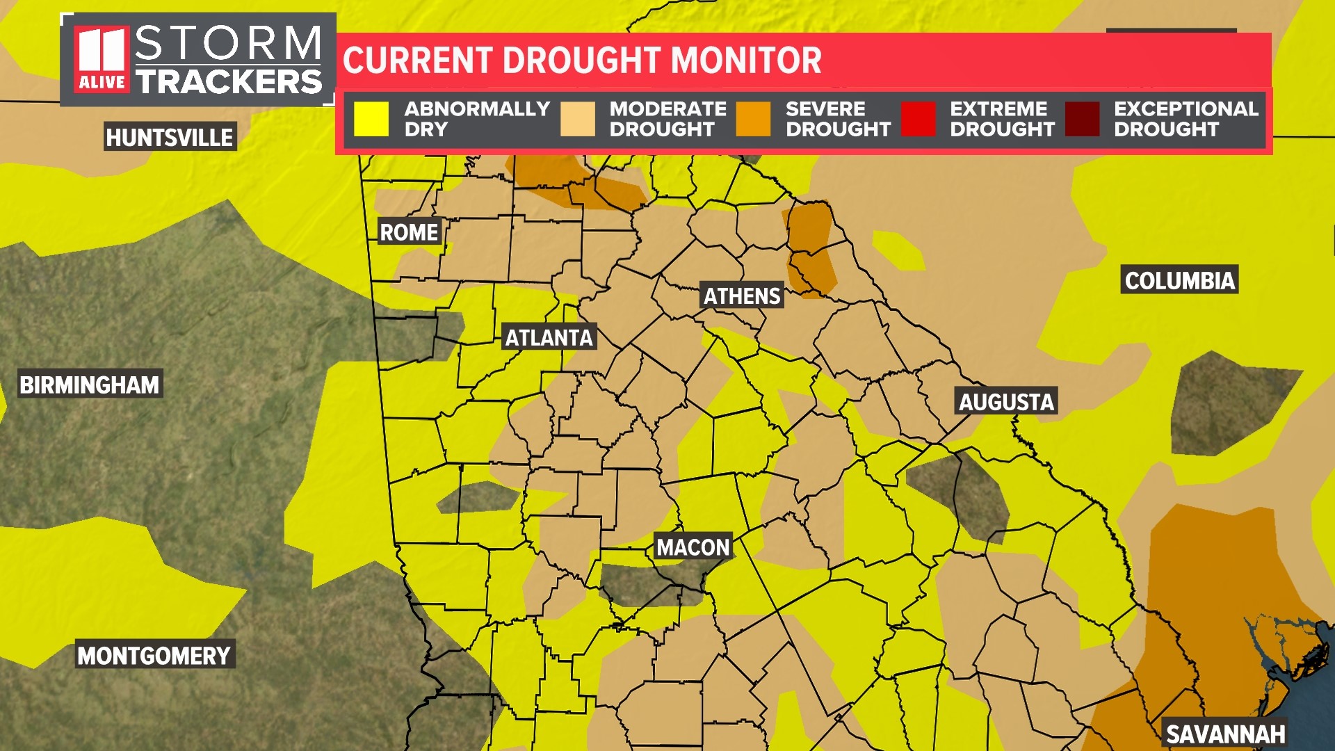 Rain totals in north Georgia | Are we out of drought? | 11alive.com