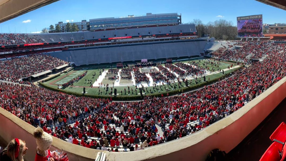 UGA parade live stream route parking time in Athens