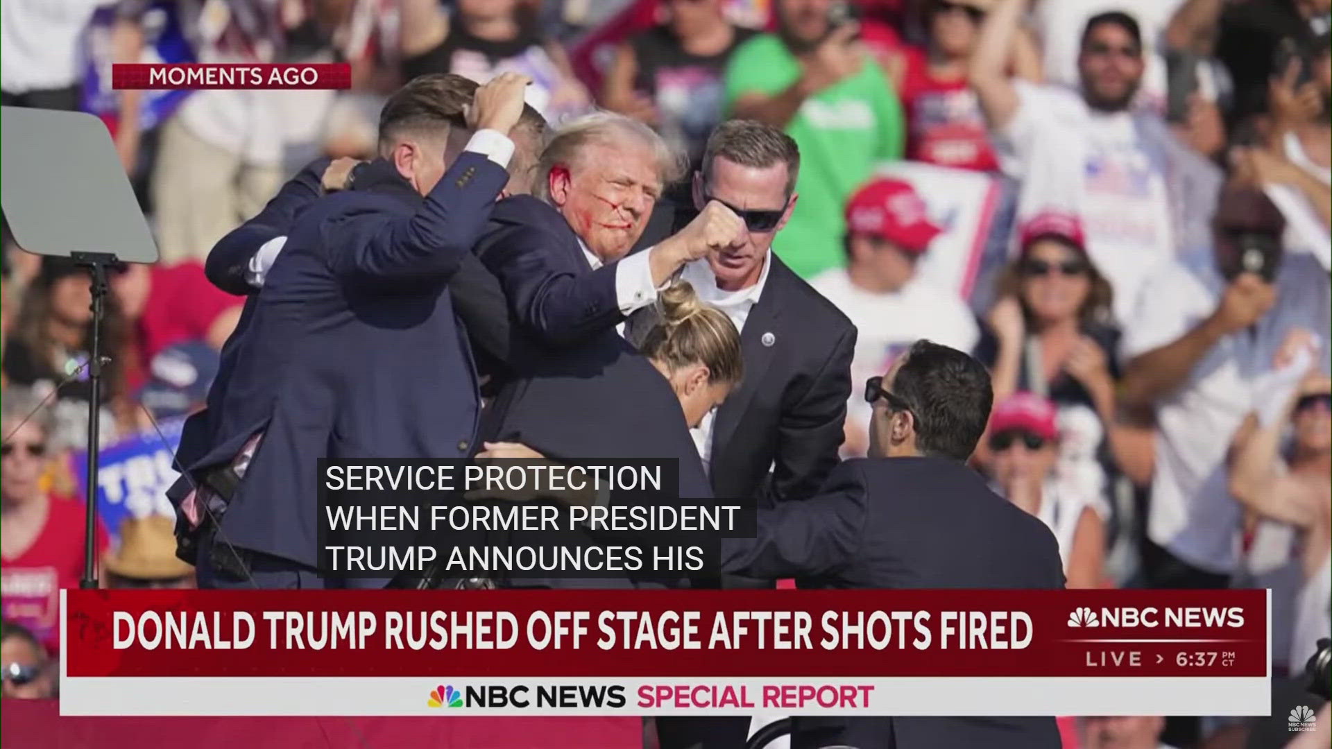 The shooting at former President Donald Trump’s rally in Pennsylvania is being investigated as an attempted assassination of the former president.