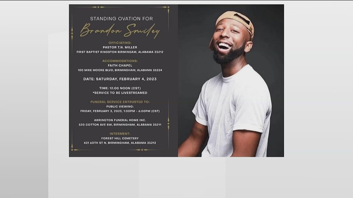 Funeral details for Brandon Smiley, Rickey Smiley son