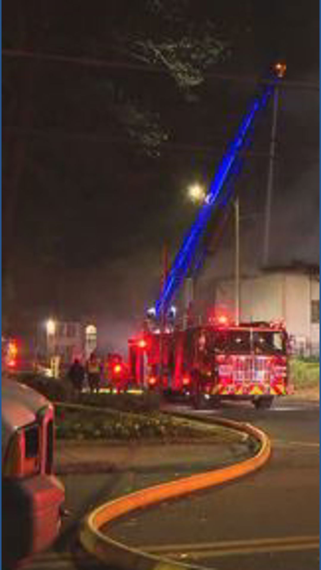 Firefighters work to put out flames at College Park apartment complex ...