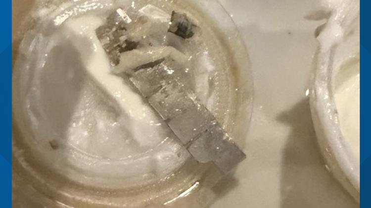 Police investigate if razor blade found in woman's taco salad at Morrow ...