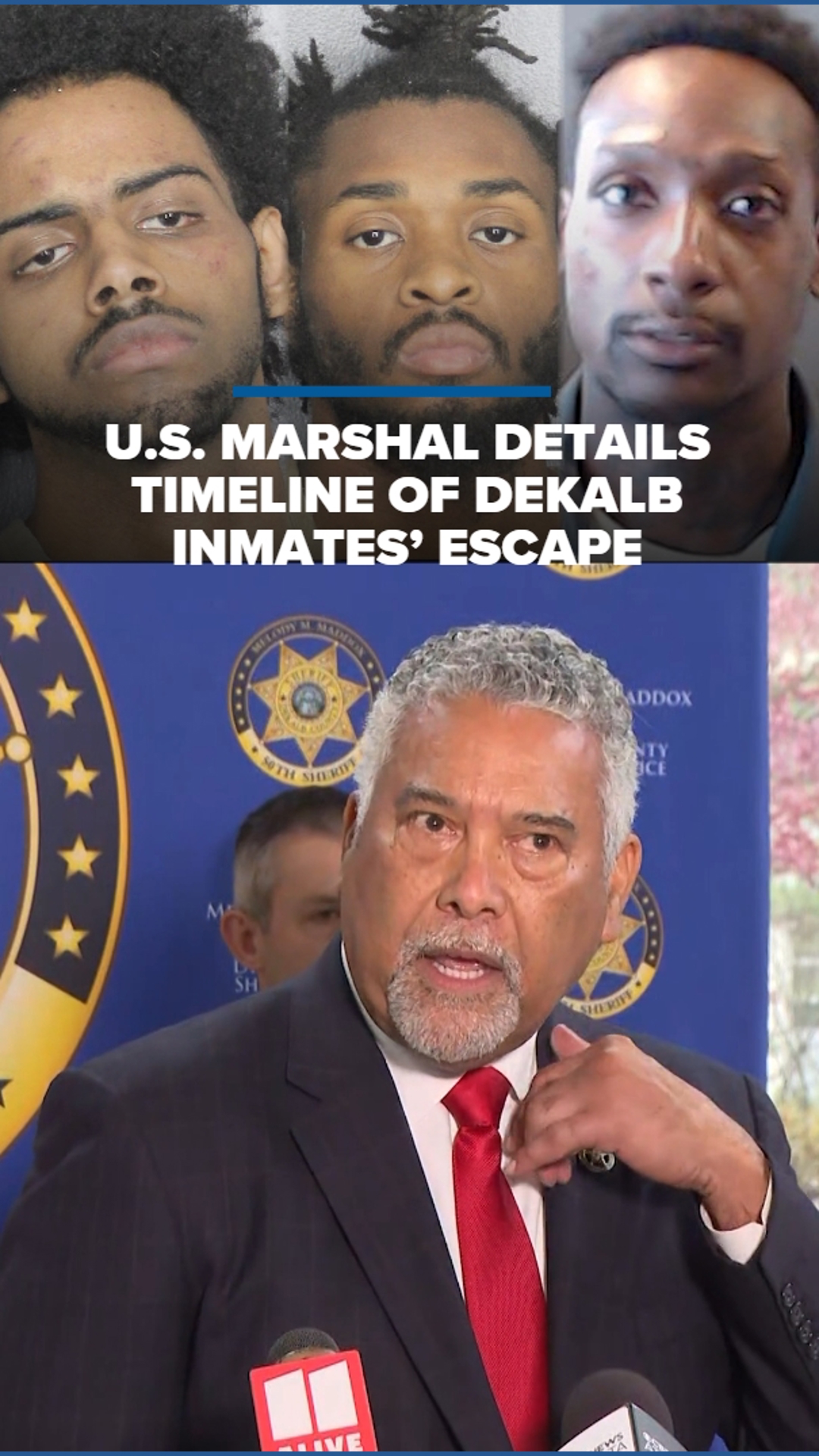 U.S. Marshal breaks down timeline of DeKalb inmates' escape | 11alive.com