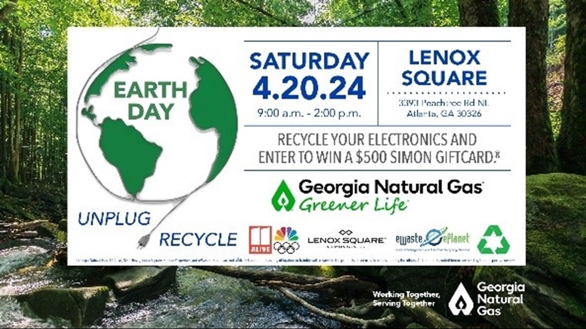 2024 Earth Day E-recycle event at Lenox Square | 11alive.com