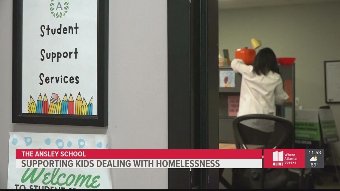 The Ansley School Atlanta helping kids experiencing homelessness