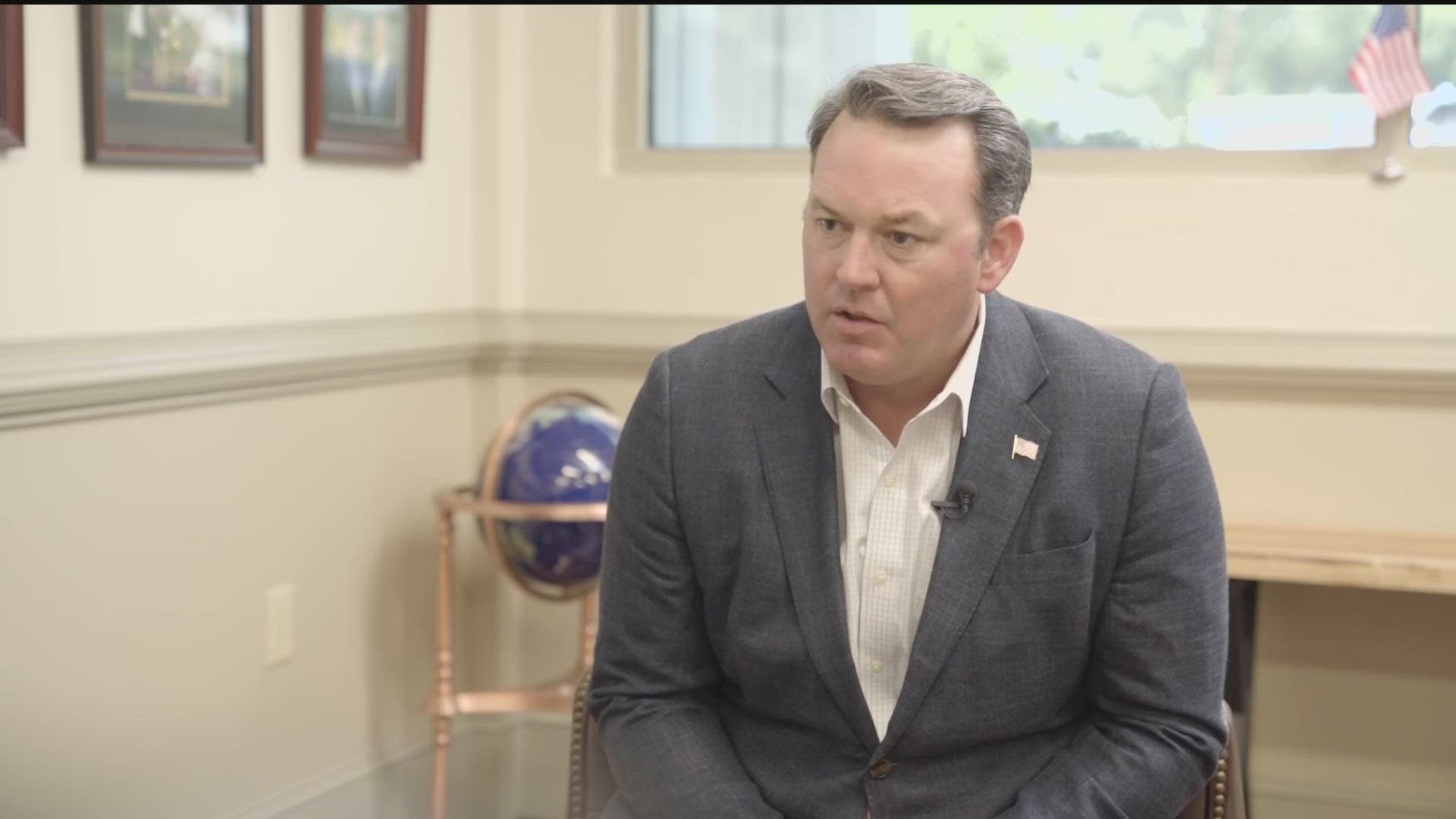 He launched a campaign for governor, and now he's talking with the 11Alive political team about his priorities. 